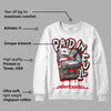 Gym Red 12s DopeSkill Sweatshirt Paid In Full Graphic