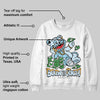 Knu Stack Vintage Satin Dream Blue DopeSkill Sweatshirt Born To Be Rich Graphic