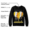 Yellow Ochre 6s DopeSkill Sweatshirt Juneteenth Heart Graphic