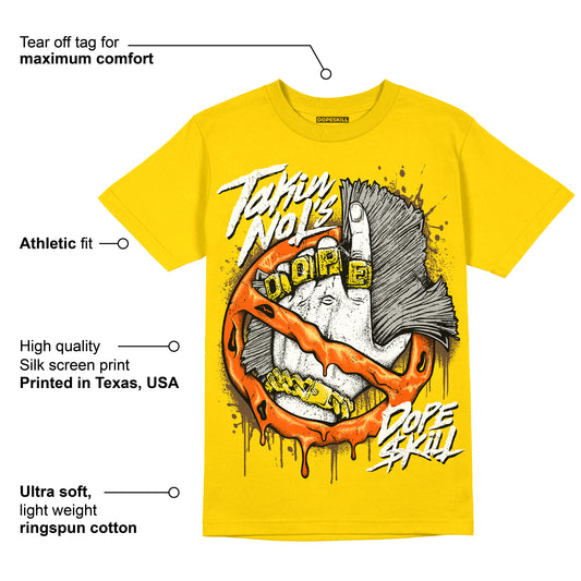 Yellow Ochre 6s DopeSkill Yellow T-shirt Takin No L's Graphic