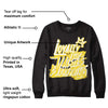 Yellow Snakeskin 11s DopeSkill Sweatshirt LOVE Graphic