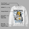 Blue Grey 13s DopeSkill Sweatshirt Stay It Busy Graphic