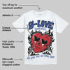 Rare Air 4s DopeSkill T-Shirt Crying Heart Graphic