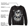 Black Cement 1s Low OG DopeSkill Sweatshirt New Double Bear Graphic