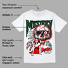 White Fire Red 2s DopeSkill T-Shirt Mystery Ghostly Grasp Graphic