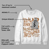 Palomino 3s DopeSkill Sweatshirt Real Ones Move In Silence Graphic