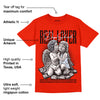 Toro Bravo 6s DopeSkill Varsity Red T-shirt Real Lover Graphic