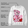 Dunk Low Pink Foam DopeSkill Sweatshirt Broken Heart Graphic