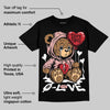 Rust Pink 1s 2025 DopeSkill T-Shirt Broken Bear Graphic