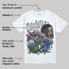 Flint Grey 9s DopeSkill T-Shirt Stressless Graphic