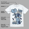 Diffused Blue Sail Grey White 1s DopeSkill T-Shirt Love Sick Graphic