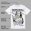 Cement Grey 2s DopeSkill T-Shirt Stay It Busy Graphic