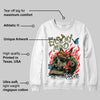 Olive Collection DopeSkill Sweatshirt Ease My Mind Graphic