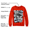 Toro Bravo 6s DopeSkill Varsity Red Sweatshirt Don't Quit Graphic