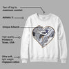 Frozen Moments 4s DopeSkill Sweatshirt Heart AJ 4 Graphic