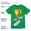 Lucky Green 5s DopeSkill Green T-shirt Self Made Graphic