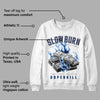 Midnight Navy 5s DopeSkill Sweatshirt Slow Burn Graphic