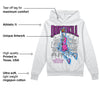 Hyper Violet 4s DopeSkill Hoodie Sweatshirt Thunder Dunk Graphic