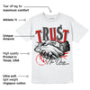 Red Cement 4S DopeSkill T-Shirt Trust No One Graphic