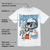 Dunk Futura University Blue DopeSkill T-Shirt Mystery Ghostly Grasp Graphic