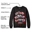 Black Cement 2s DopeSkill Sweatshirt Never Forget Loyalty Graphic