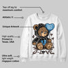 Samba OG White Black Clear Granite DopeSkill Sweatshirt Broken Bear Graphic