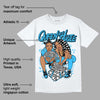 University Blue Toe 1s DopeSkill T-Shirt Queen Of Hustle Graphic