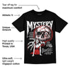 "Black/White" 1s DopeSkill T-Shirt Mystery Ghostly Grasp Graphic