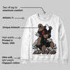 Olive 9s DopeSkill Sweatshirt MOMM Bear Graphic