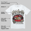 Reverse Metallic 5s DopeSkill T-Shirt Hot Mouth Graphic