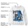 AJ Spizike White Obsidian DopeSkill Sweatshirt Drip'n Never Tripp'n Graphic