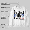 Rare Air 4s DopeSkill Sweatshirt Protect Me From Evil Graphic
