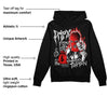 AJ Spizike Bred DopeSkill Hoodie Sweatshirt Drip'n Never Tripp'n Graphic