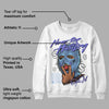 University Blue Collection DopeSkill Sweatshirt Never Stop Hustling Graphic