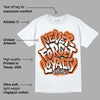 Orange Milk DopeSkill T-Shirt Never Forget Loyalty Graphic