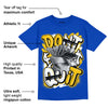 Laney 14s DopeSkill Varsity Royal T-shirt Don't Quit Graphic