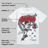 White Cement 4s DopeSkill T-Shirt Nevermind Graphic