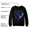 Aqua 6s DopeSkill Sweatshirt Heart AJ 6 Graphic