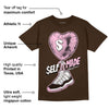 Neapolitan 11s DopeSkill Velvet Brown T-shirt Self Made Graphic