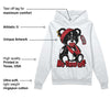 Red Taxi 12s DopeSkill Hoodie Sweatshirt Hurt Bear Graphic