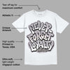 Cement Grey 2s DopeSkill T-Shirt Never Forget Loyalty Graphic