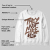 Harris Tweed x Sesame/Violet Mist Dunk DopeSkill Sweatshirt They Not Like Us Graphic