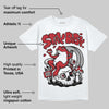 Fire Red “Black Tongue” 5s DopeSkill T-Shirt Stay Busy Graphic
