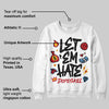 Flight Club 4s DopeSkill Sweatshirt Let 'em Hate Graphic