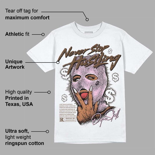 Neapolitan 11s DopeSkill T-Shirt Never Stop Hustling Graphic