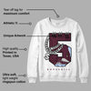 Burgundy 5s DopeSkill Sweatshirt No.5 Graphic