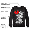 Dunk Low Pure Platinum DopeSkill Sweatshirt Love Sick Graphic