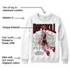 Red Taxi 12s DopeSkill Sweatshirt Thunder Dunk Graphic