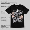 1130 Oyster Grey DopeSkill T-Shirt No Money No Love Typo Graphic