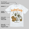 Olive Collection DopeSkill T-Shirt Feeling Lucky Graphic